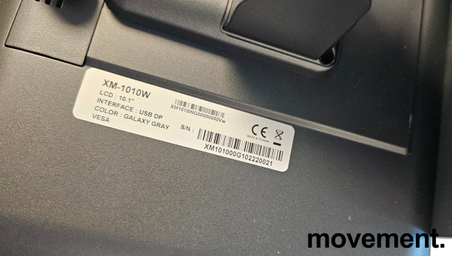 XM-1010W Sort, Pent brukt