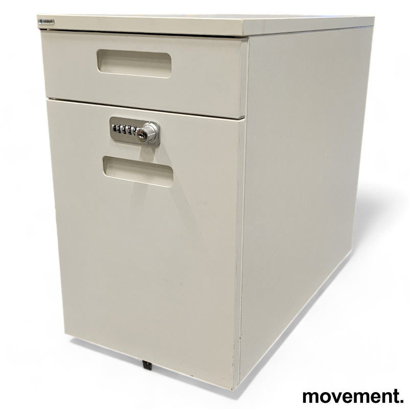 Skuffseksjon på hjul 2 skuffer