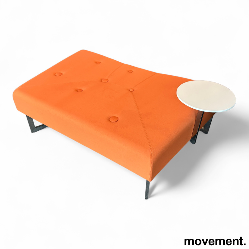 Le Mur sofa med høy rygg, puff med - 3 / 3