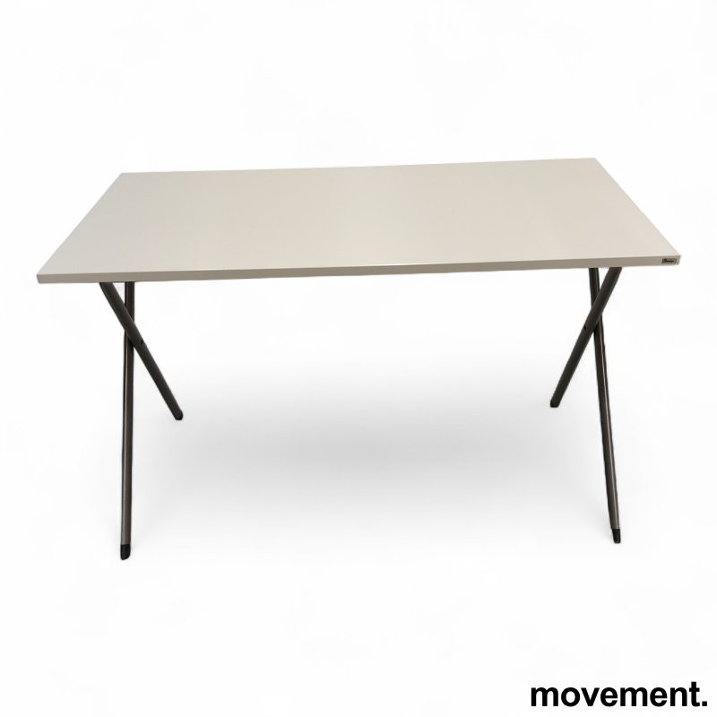 Edu-X klappbord 120x60cm Hvit plate
