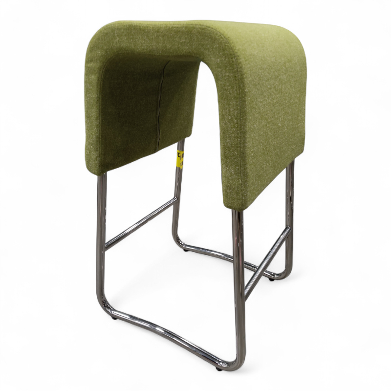 Plint barstol 38cm, lav Grønt