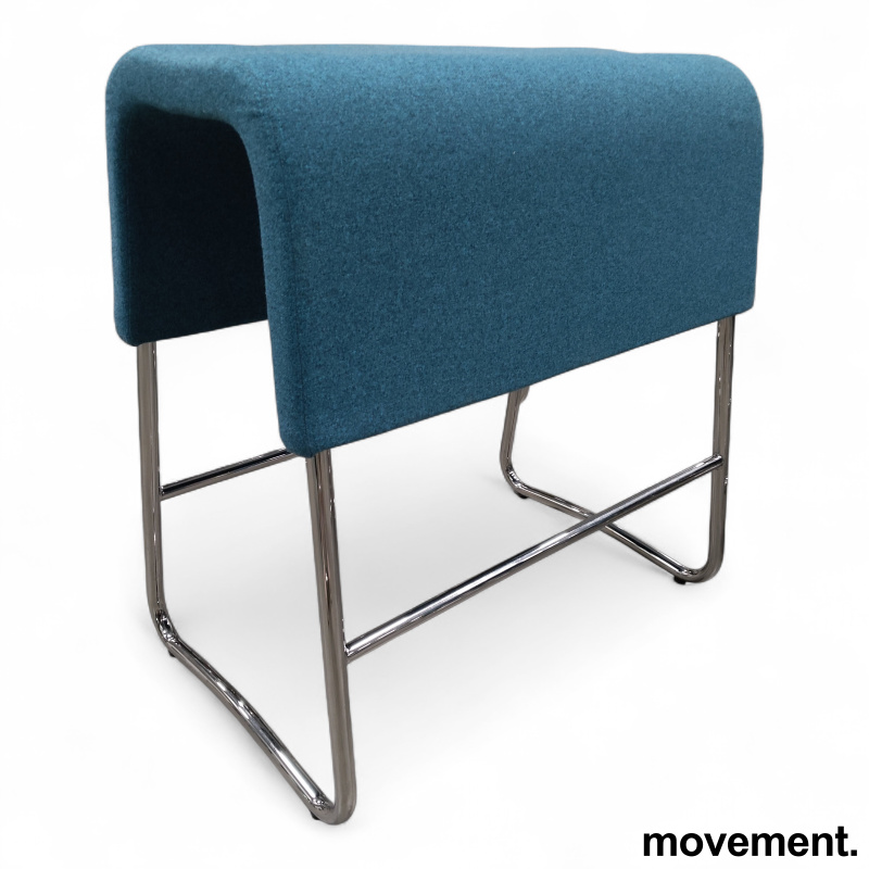 Plint barstol 60cm, lav Turkis - 1 / 3