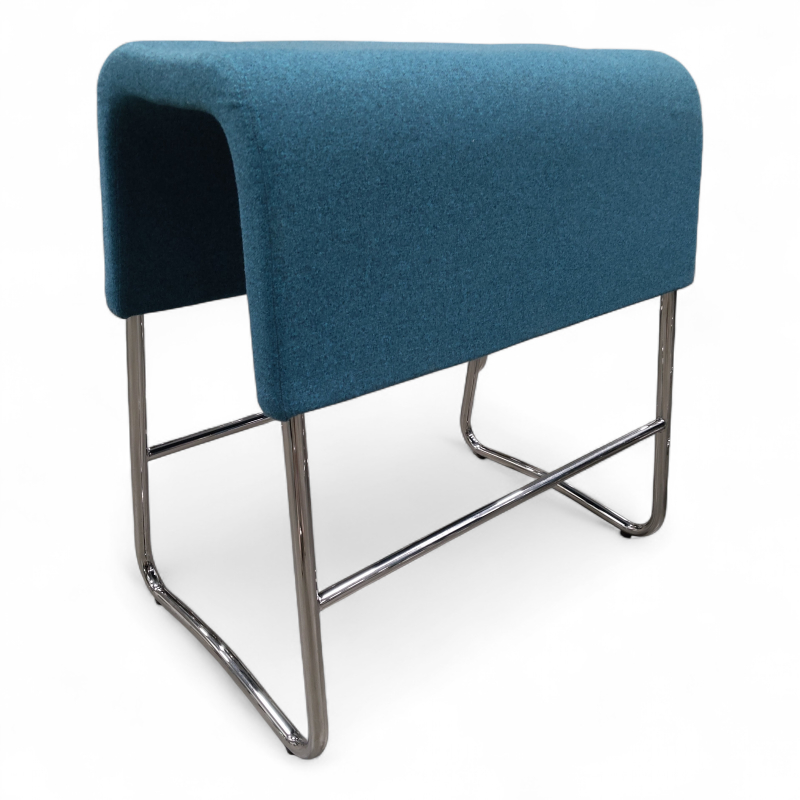 Plint barstol 60cm, lav Turkis