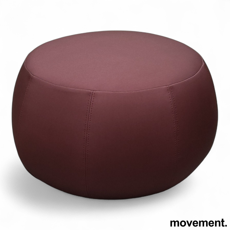 Pix puff Ø=80cm Lilla stoff, Pent