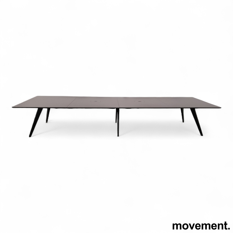 Cabale møtebord 448x140cm Sort - 2 / 2