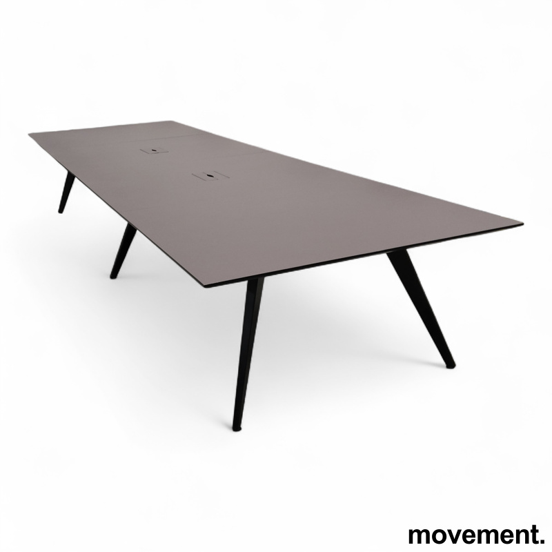 Cabale møtebord 448x140cm Sort - 1 / 2