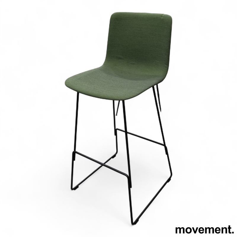 Pato Sledge barstool 77cm Grønn, - 1 / 2