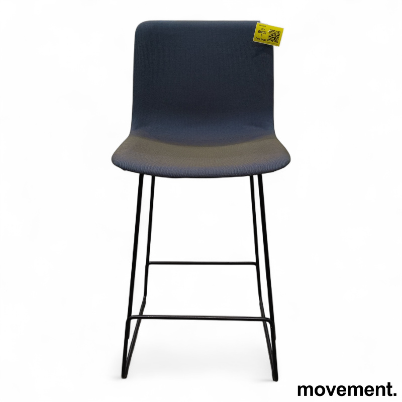 Pato Sledge stool 66cm Blå, sorte - 2 / 2