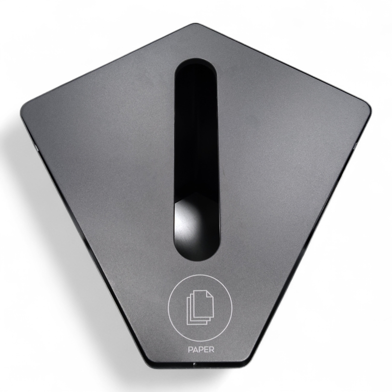 Kite Mørk grå, fraksjon papir, Pent