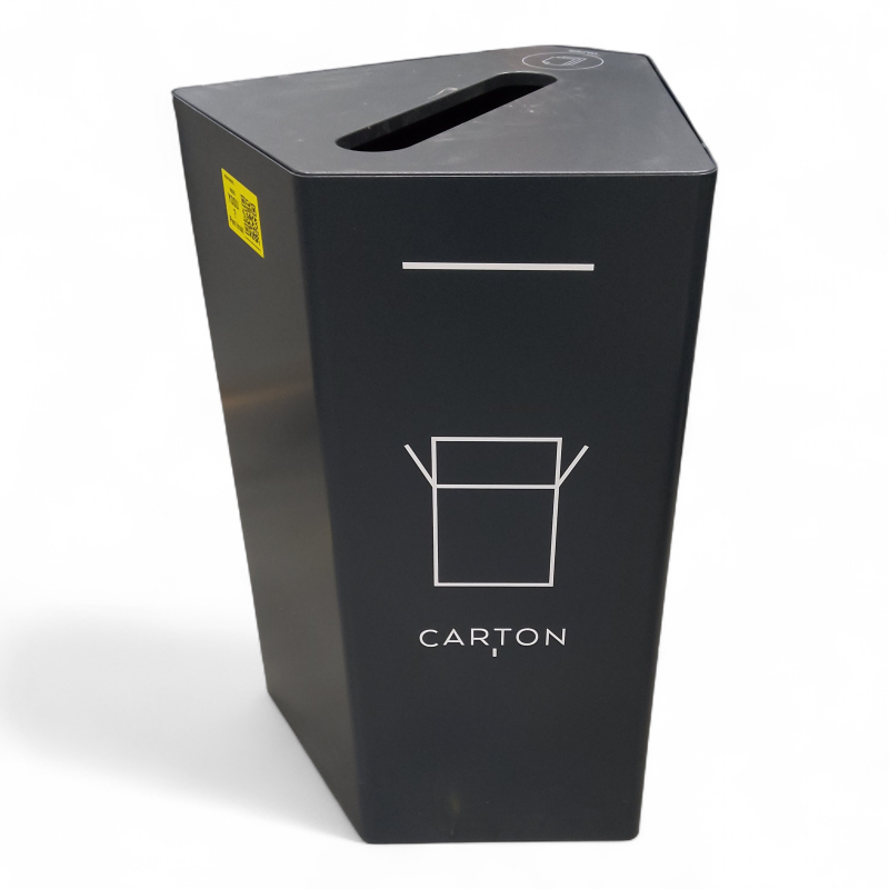 Kite Mørk grå, fraksjon papir, Pent