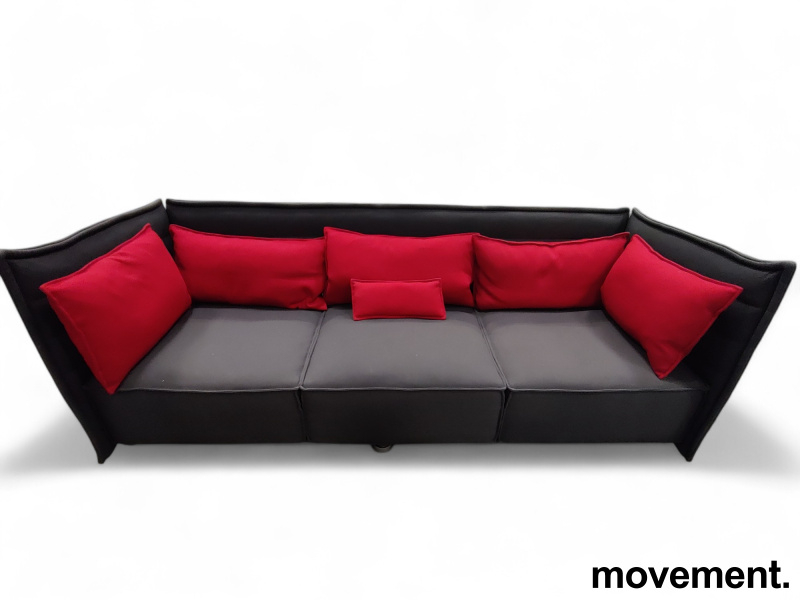 Alcove 3-seter lowback Mørkt grått