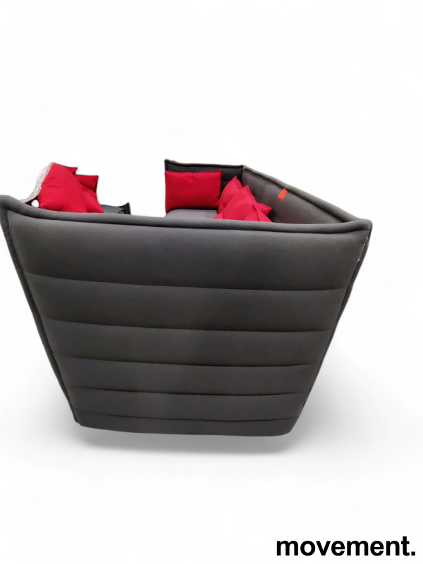 Alcove 3-seter lowback Mørkt grått