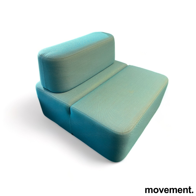 Movie lenestol Turkis stoff