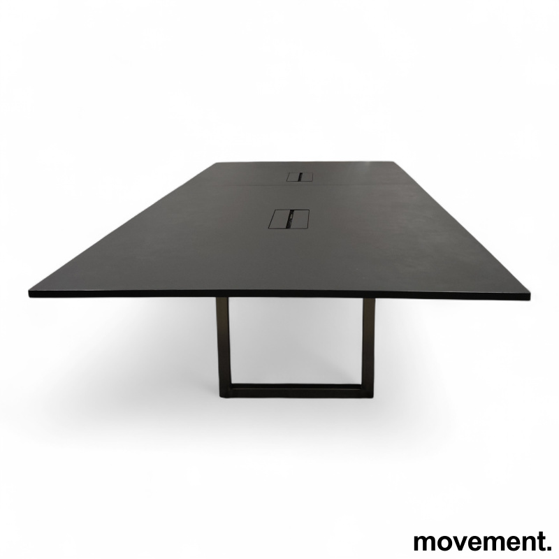 Møtebord 350x157cm Sort laminat , - 2 / 2