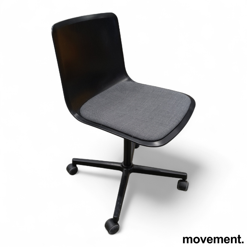 Pato chair hjul, polstret sittepute - 1 / 3