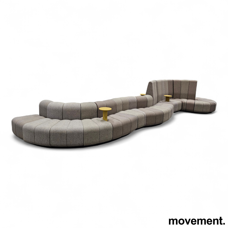 BOB sofaoppsett 725cm Brun grå - 2 / 13