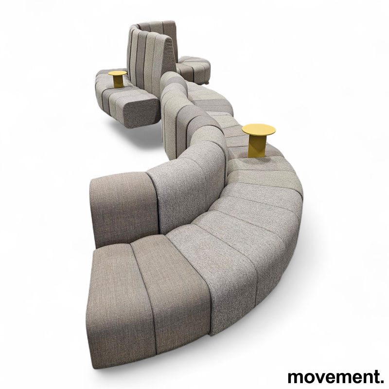 BOB sofaoppsett 725cm Brun grå - 4 / 13