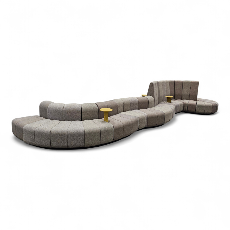 BOB sofaoppsett 725cm Brun grå