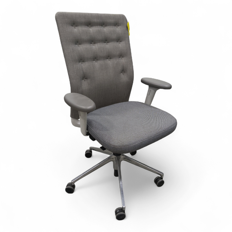 ID Trim med armlene Grått stoff