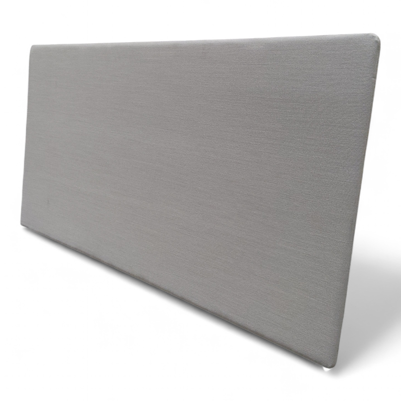 Bordskjerm 180x90cm Lyst grått