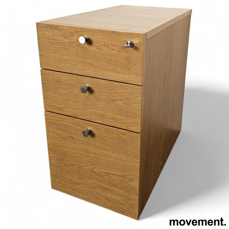 Skuffeseksjon 3 skuffer Eikefiner,