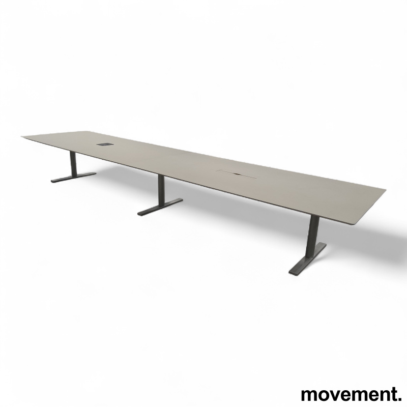 S4000 møtebord 520x120cm Varmgrå - 2 / 3