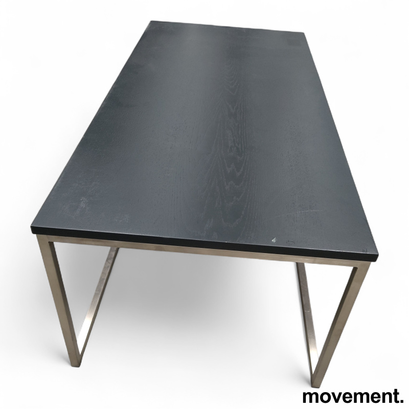 Loungebord 130x60cm Sortlakkert - 2 / 2