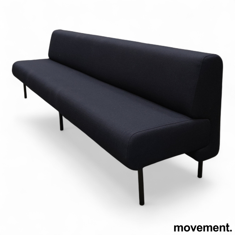 Frame sofa 280cm Blå tekstil - 1 / 2