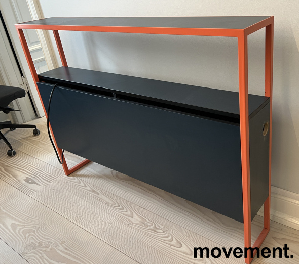 Romdeler 150x25cm blå coralfarget