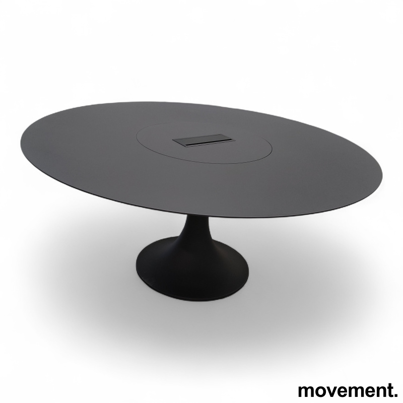 Manzu table Ø=160cm Sort, myk - 2 / 6