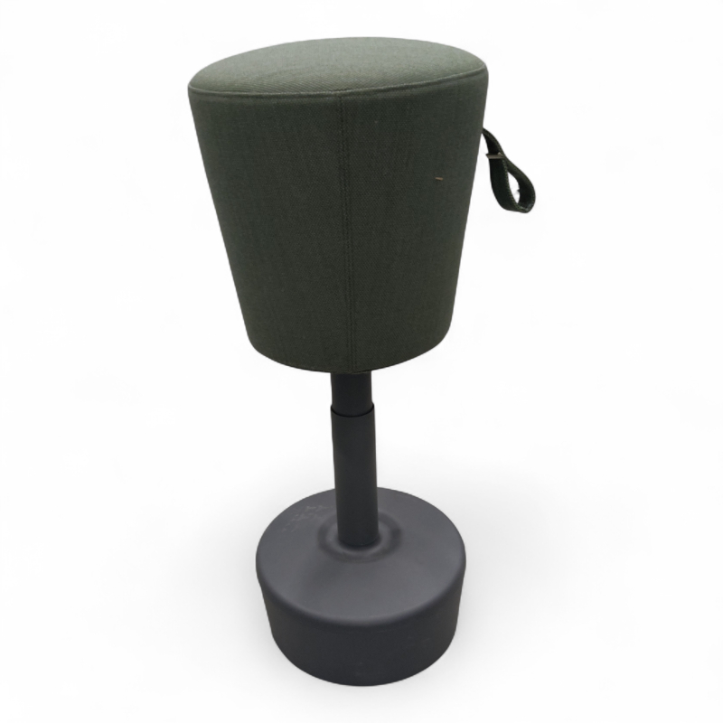 Mickey barstol Grønt stoff, sort