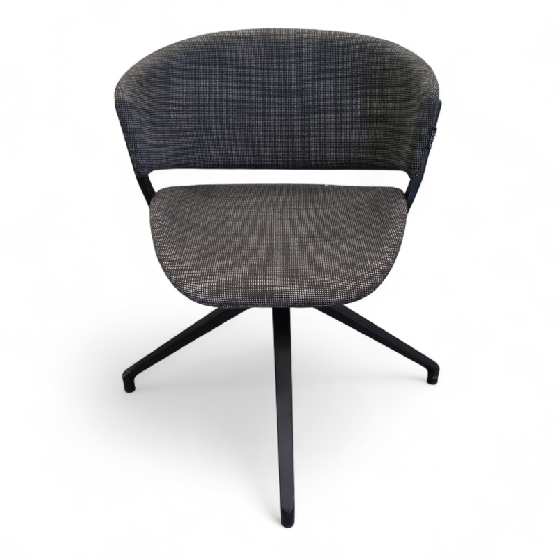 Phoenix Chair Grått stoff, sort