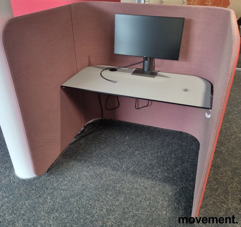 Podwork 155x115cm Røde stoffer(