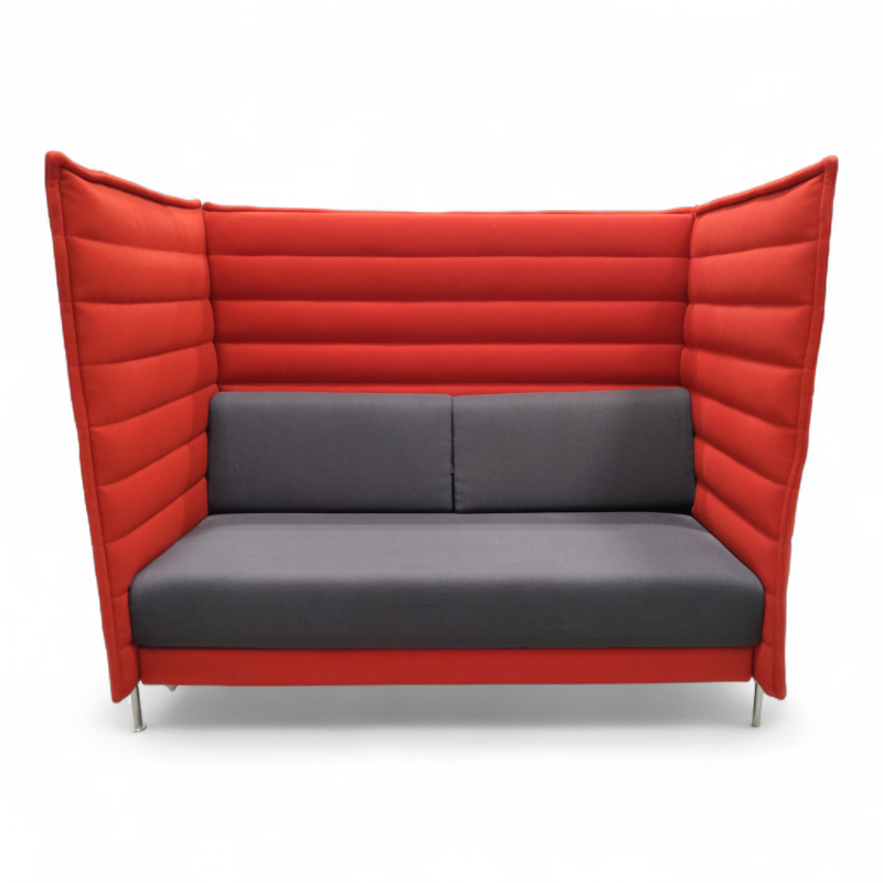 Alcove 2-seter Highback Rød rygg,