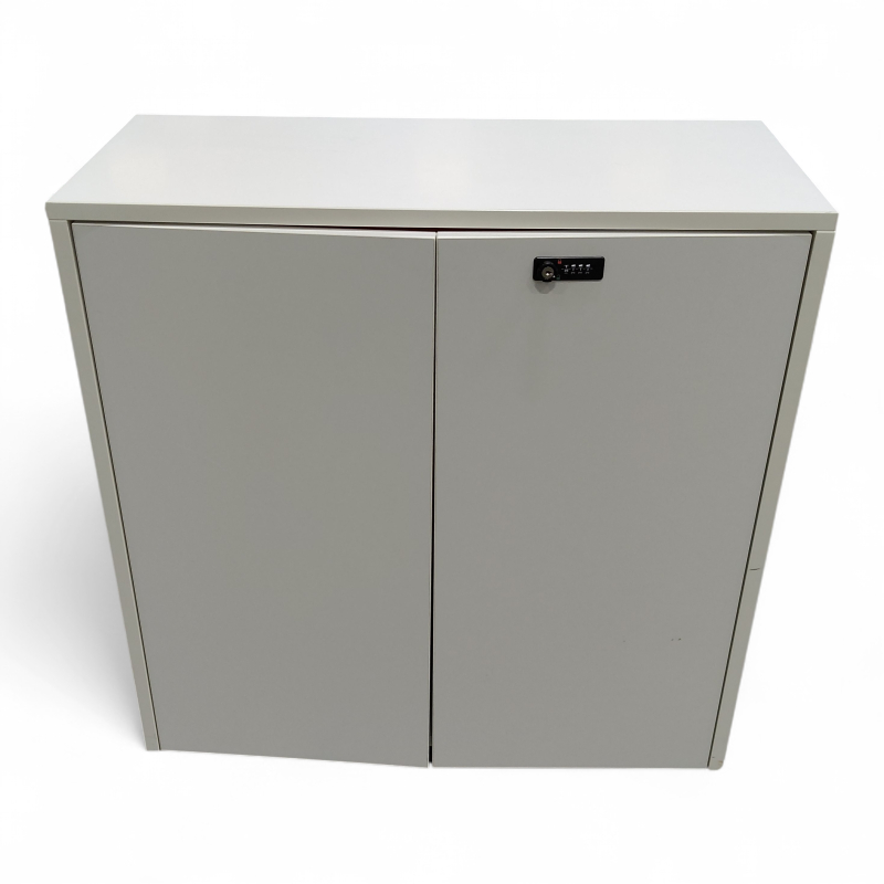 Delta45 skap 2A4, 80cm bredde Hvit,