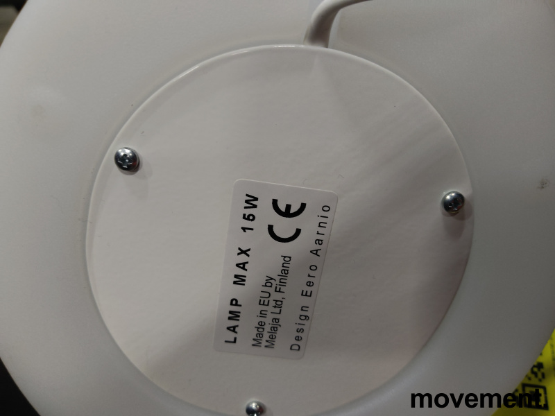 Swan bordlampe by Eero Aarnio Hvit, - 2 / 2
