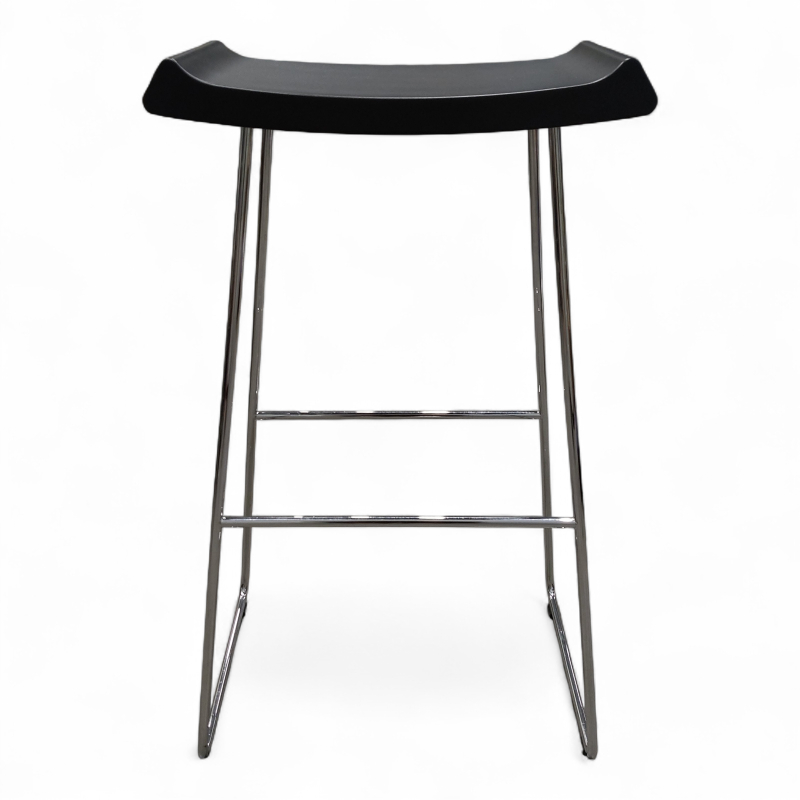 Jefferson barstol 79cm Sort sete,