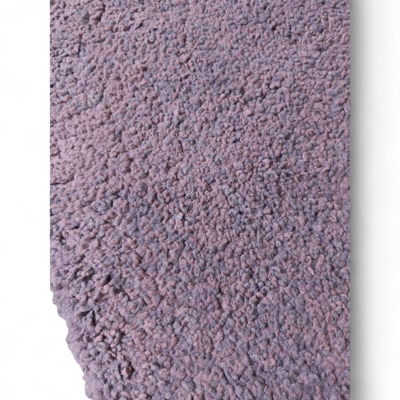 Gulvteppe Ø=130cm Lilla, Pent brukt