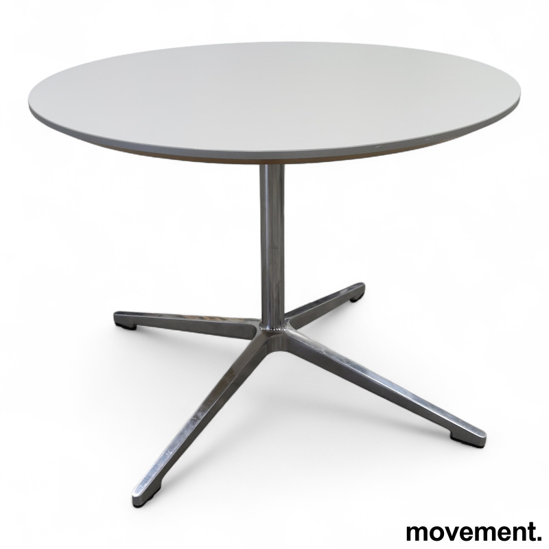 Loungebord Ø=70cm, høyde 53cm Hvit - 2 / 3