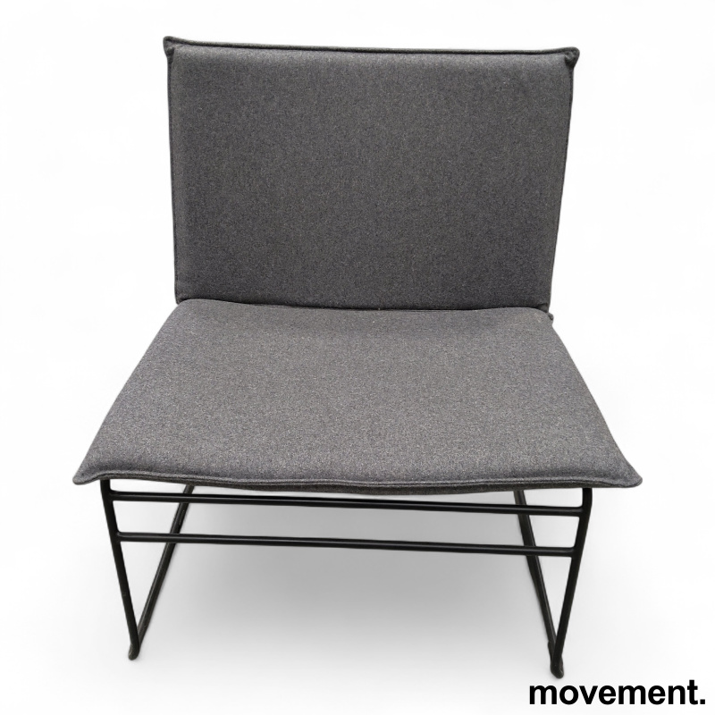 Kyst lounge chair Grått stoff - 3 / 3