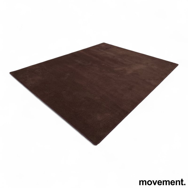 Gulvteppe 280x220cm Mørk brun, Pent - 1 / 2