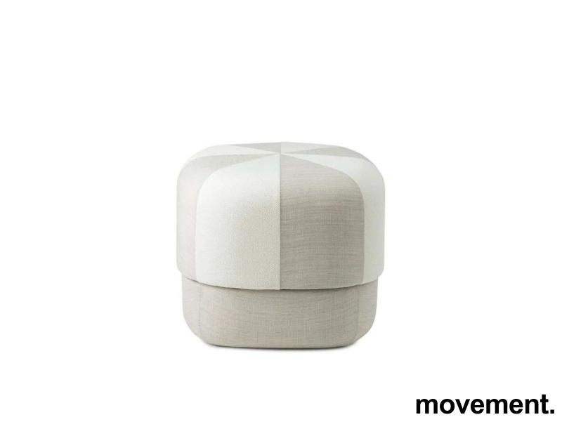 Circus Pouf small duo Sand, Ubrukt