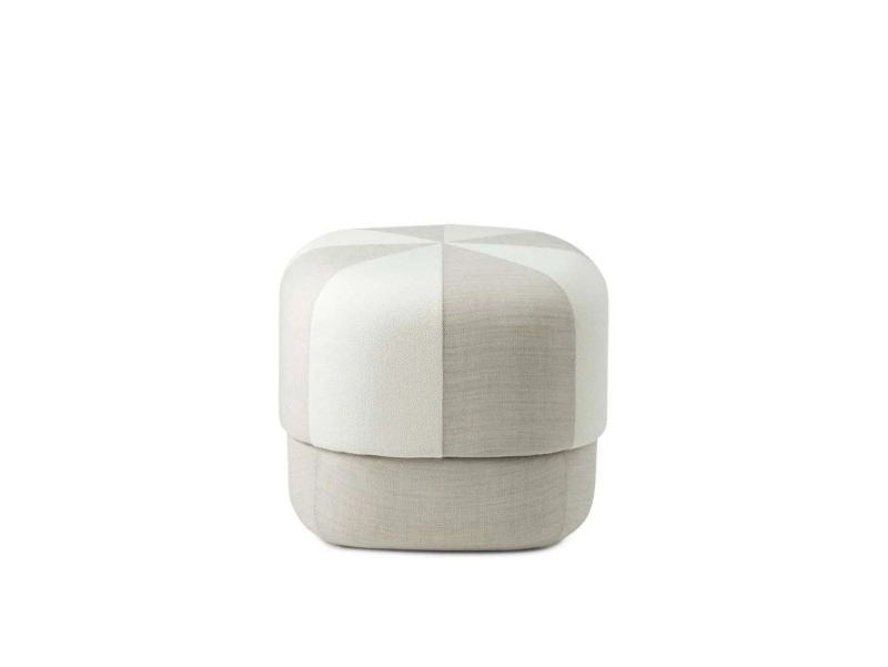 Circus Pouf small duo Sand, Ubrukt