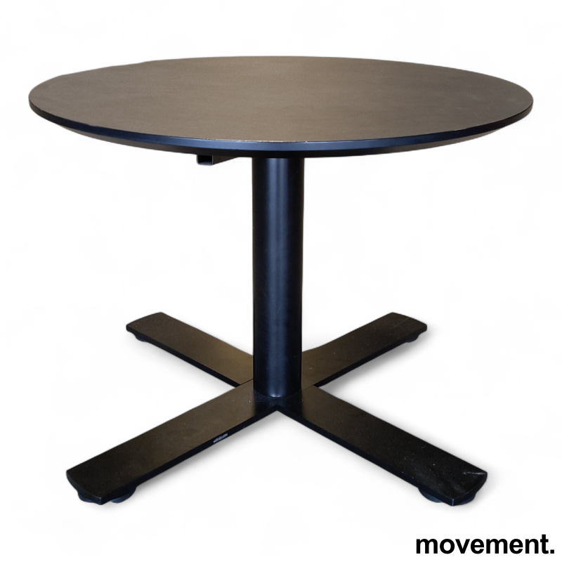 Loungebord Ø=70cm, høyde 52cm Sort - 1 / 2
