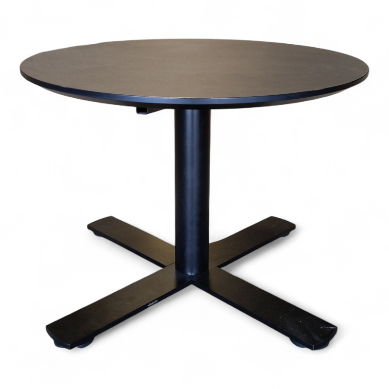 Loungebord Ø=70cm, høyde 52cm Sort