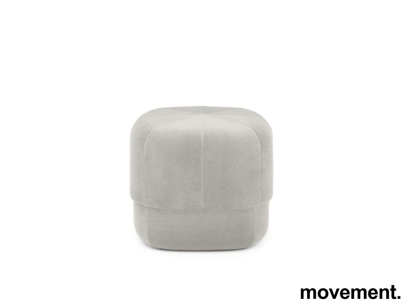 Circus Pouf small Beige velour,