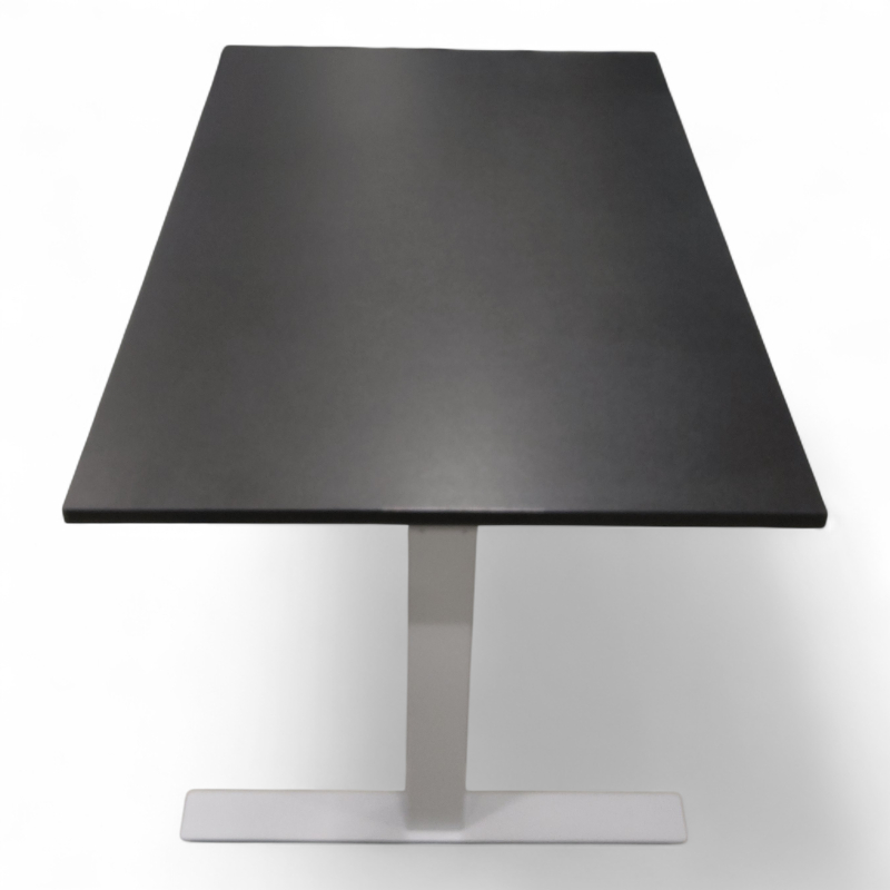 Hevsenk 120x80cm Sort laminat,