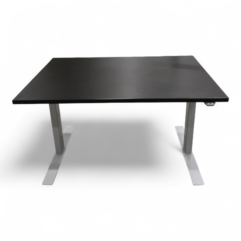 Hevsenk 120x80cm Sort laminat,