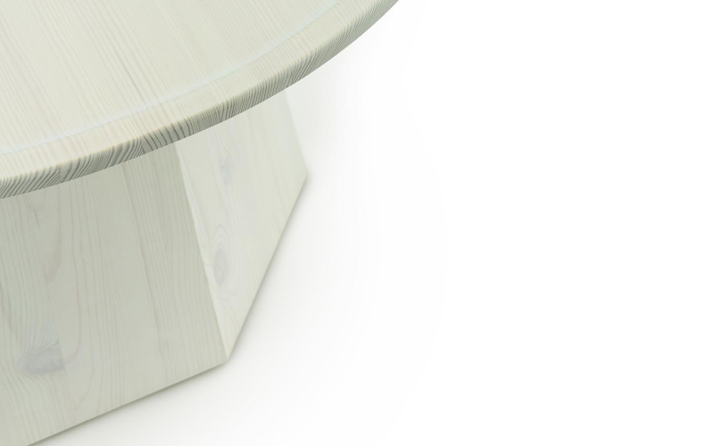 Pine table large Light green,