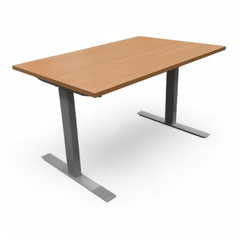 Hevsenk 120x80cm Bøk laminat, grått